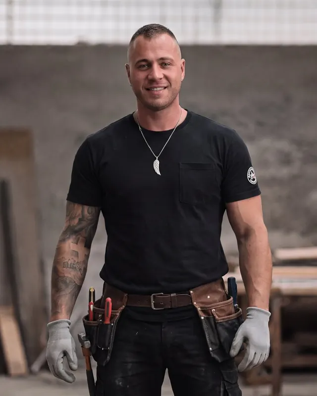 Portrait of Alex, the handyman